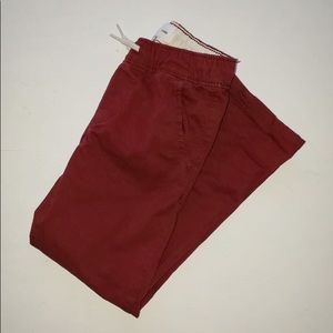Boys Old Navy 4T Relaxed Fit Red Pants